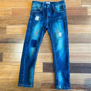 Tumble’N Dry Jeans - Blue With Patches look 👖